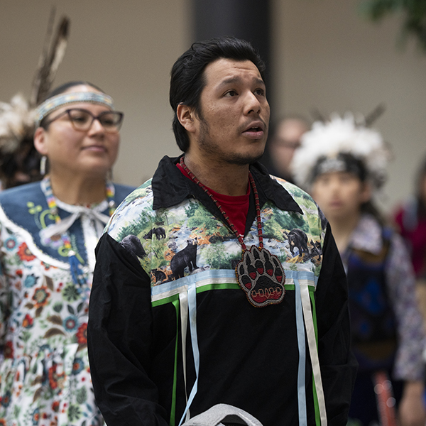 Smoke dancers perform at Laurier's MarketFest